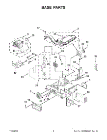 04 - Base Parts parts for Whirlpool Laundry Center WED9290FC0 from AppliancePartsPros.com