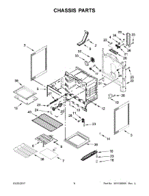 04 - Chassis Parts parts for Whirlpool Range WFE775H0HV0 from AppliancePartsPros.com