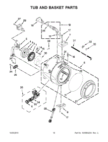 06 - Tub And Basket Parts parts for Whirlpool Washer WFW70HEBW2 from AppliancePartsPros.com