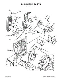 04 - Bulkhead Parts parts for Whirlpool Laundry Center WGD4616FW1 from AppliancePartsPros.com