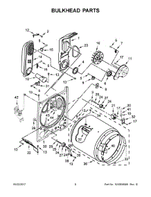 04 - Bulkhead Parts parts for Whirlpool Laundry Center WGD7300DW1 from AppliancePartsPros.com