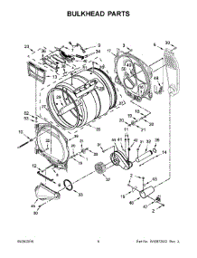 04 - Bulkhead Parts parts for Whirlpool Laundry Center WGD8500DR3 from AppliancePartsPros.com