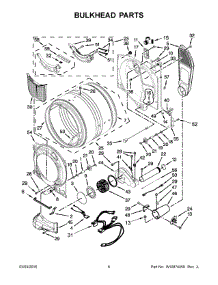 04 - Bulkhead Parts parts for Whirlpool Dryer WGD92HEFU0 from AppliancePartsPros.com