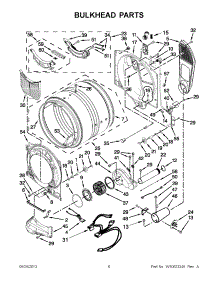 03 - Bulkhead Parts parts for Whirlpool Dryer WGD94HEAC2 from AppliancePartsPros.com
