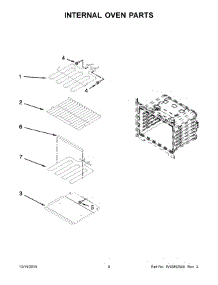 05 - Internal Oven Parts parts for Whirlpool Oven WOC54EC7AW03 from AppliancePartsPros.com