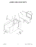 04 - Lower Oven Door Parts
