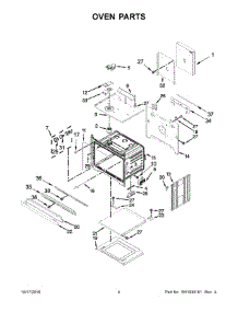 03 - Oven Parts parts for Whirlpool Range WOD51EC0AB05 from AppliancePartsPros.com