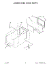 04 - Lower Oven Door Parts