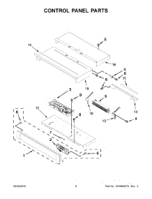 05 - Control Panel Parts parts for Whirlpool Oven WOS51EC7AB03 from AppliancePartsPros.com