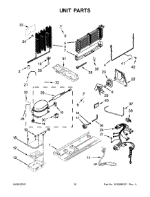 06 - Unit Parts parts for Whirlpool Refrigerator WRF560SFYH04 from AppliancePartsPros.com