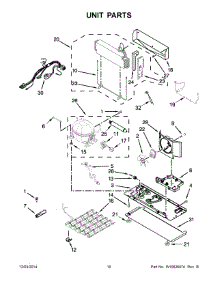 06 - Unit Parts parts for Whirlpool Refrigerator WRF736SDAW11 from AppliancePartsPros.com