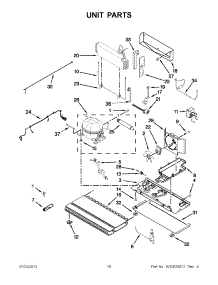 05 - Unit Parts parts for Whirlpool Refrigerator WRF989SDAE02 from AppliancePartsPros.com
