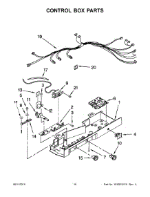 09 - Control Box Parts parts for Whirlpool Refrigerator WRS325FNAE02 from AppliancePartsPros.com