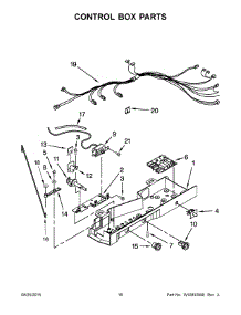 09 - Control Box Parts parts for Whirlpool Refrigerator WRS325FNAE03 from AppliancePartsPros.com