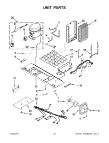 11 - Unit Parts parts for Whirlpool Refrigerator WRS965CIAM01 from AppliancePartsPros.com