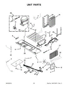 11 - Unit Parts parts for Whirlpool Refrigerator WRS973CIDM00 from AppliancePartsPros.com