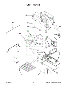 07 - Unit Parts parts for Whirlpool Refrigerator WRX988SIBB01 from AppliancePartsPros.com