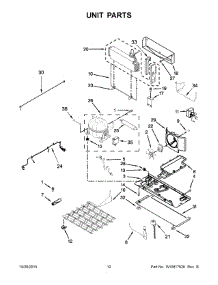 07 - Unit Parts parts for Whirlpool Refrigerator WRX988SIBM02 from AppliancePartsPros.com
