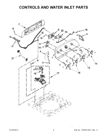 02 - Controls And Water Inlet Parts parts for Whirlpool Washer WTW4800BQ0 from AppliancePartsPros.com