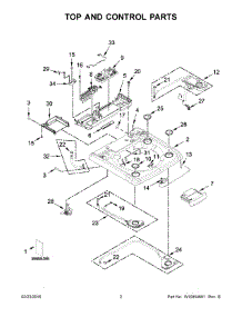 02 - Top And Control Parts parts for Whirlpool Washer WTW9500EC0 from AppliancePartsPros.com