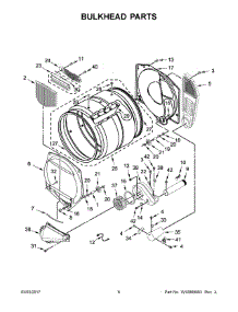 04 - Bulkhead Parts parts for Whirlpool Laundry Center XCGM2765FQ0 from AppliancePartsPros.com