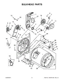 04 - Bulkhead Parts parts for Whirlpool Laundry Center YWED49STBW0 from AppliancePartsPros.com