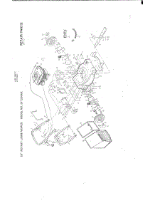 20" Rotary Mower Complete parts for Ayp Frigidaire Home Products Walk Behind Lawn Mower 37456 from AppliancePartsPros.com