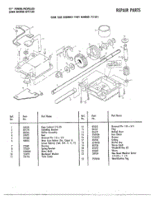 Gear Case parts for Ayp Frigidaire Home Products Walk Behind Lawn Mower BPT200AR from AppliancePartsPros.com
