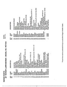22" Rotary Lawn Mower Page 2 parts for Ayp Frigidaire Home Products Walk Behind Lawn Mower WE703A from AppliancePartsPros.com