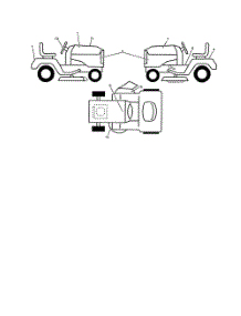 Decals parts for Dixon Riding Mower Tractor 96046001200 from AppliancePartsPros.com