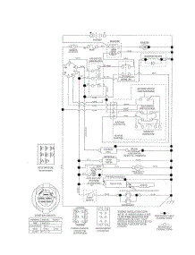 Schematic Diagram parts for Dixon Riding Mower Tractor 96046002000 from AppliancePartsPros.com