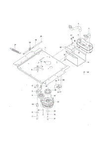 Engine Plate-965882401 parts for Dixon Riding Mower Tractor 965882101 from AppliancePartsPros.com