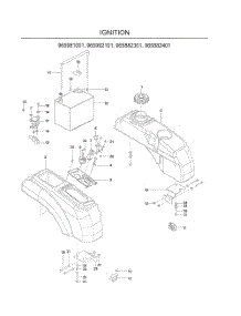 Ignition parts for Dixon Riding Mower Tractor 965882201 from AppliancePartsPros.com