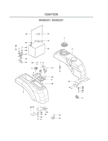 Ignition-965982001,965992201 parts for Dixon Riding Mower Tractor 965882301 from AppliancePartsPros.com