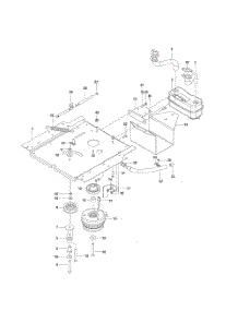 Engine Plate-965981001 parts for Dixon Riding Mower Tractor 965981001 from AppliancePartsPros.com