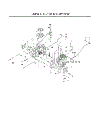 Hydraulic Pump-Motor parts for Dixon Riding Mower Tractor 965981001 from AppliancePartsPros.com