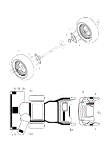 Wheels  /  Decals parts for Husqvarna Snow Removal Equipment 1027STE from AppliancePartsPros.com