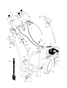 Control Panel   /   Discharge Chute parts for Husqvarna Snow Removal Equipment 10530SBE from AppliancePartsPros.com