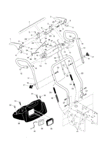Handle Assembly parts for Husqvarna Snow Removal Equipment 10530SBE from AppliancePartsPros.com