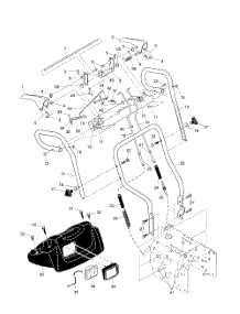 Handles parts for Husqvarna Snow Removal Equipment 1130SBEXP from AppliancePartsPros.com