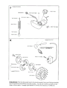 Fuel Sys, Ignition Assembly parts for Husqvarna Grass Line Trimmer 123C from AppliancePartsPros.com