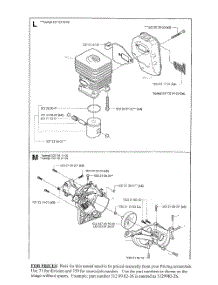 Cylinder Assembly, Housing, Clutch Drum parts for Husqvarna Grass Line Trimmer 123L from AppliancePartsPros.com