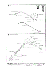 Drive Tube Shaft,Gear Box Assembly parts for Husqvarna Grass Line Trimmer 123LD from AppliancePartsPros.com
