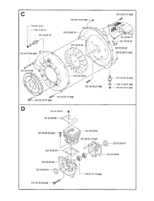 Cylinder Assembly parts for Husqvarna Leaf Blower 125BT from AppliancePartsPros.com