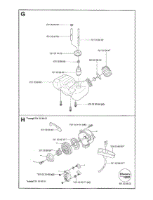 Fuel Tank Assembly parts for Husqvarna Leaf Blower 125BT from AppliancePartsPros.com
