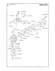 Carburetor parts for Husqvarna Leaf Blower 125BT from AppliancePartsPros.com
