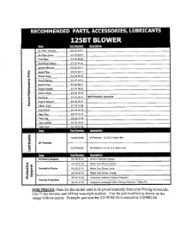 Parts  /  Accessories  /  Lubricants parts for Husqvarna Leaf Blower 125BT from AppliancePartsPros.com