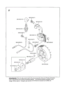 Magneto Assembly parts for Husqvarna Leaf Blower 125BT from AppliancePartsPros.com