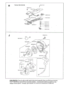 Starter Assembly parts for Husqvarna Leaf Blower 125BT from AppliancePartsPros.com
