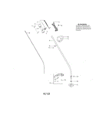 Drive Shaft  /  Handle  /  Shield parts for Husqvarna Grass Line Trimmer 128C from AppliancePartsPros.com